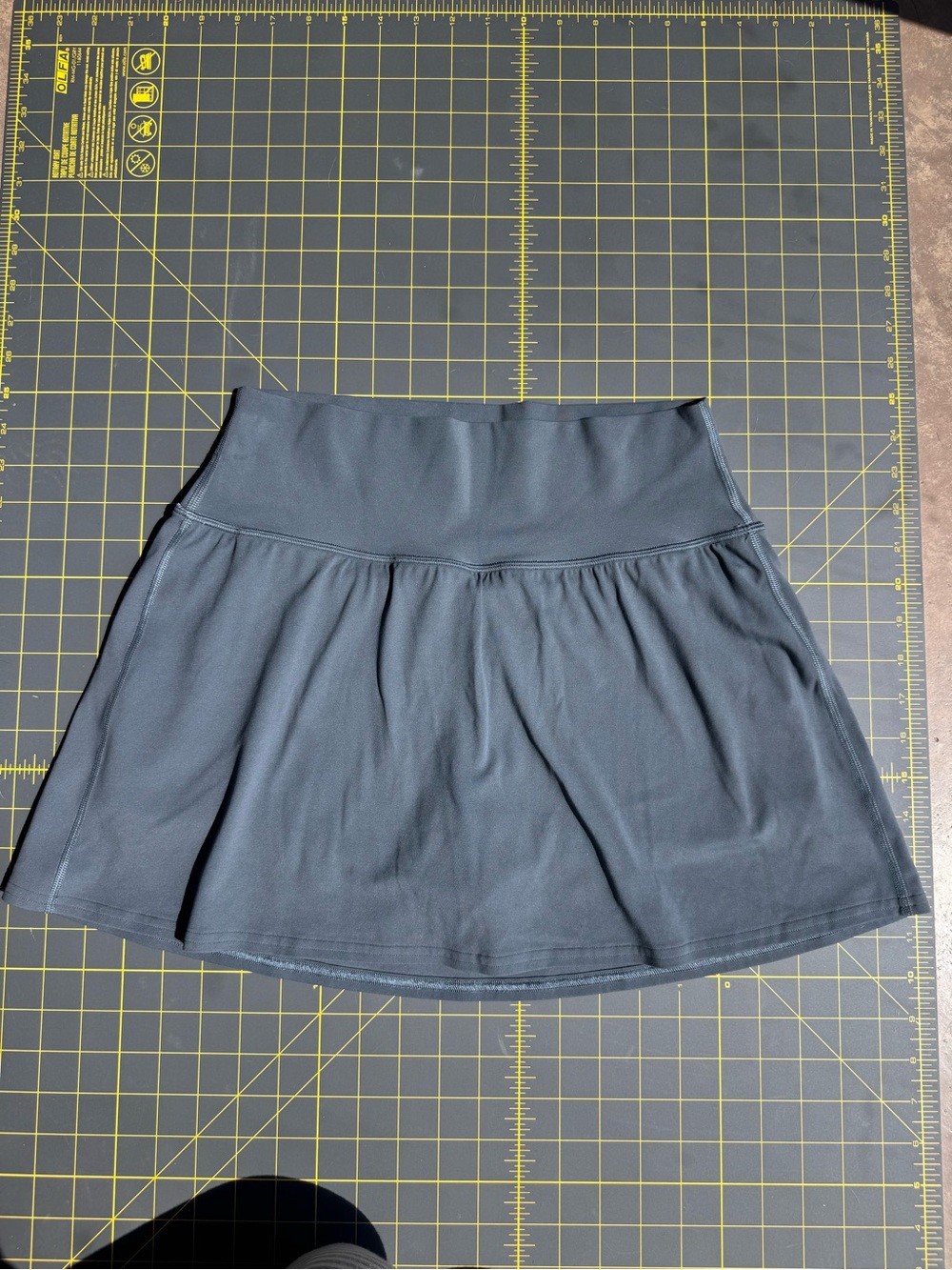 Lululemon Athletic Charcoal Grey Skort